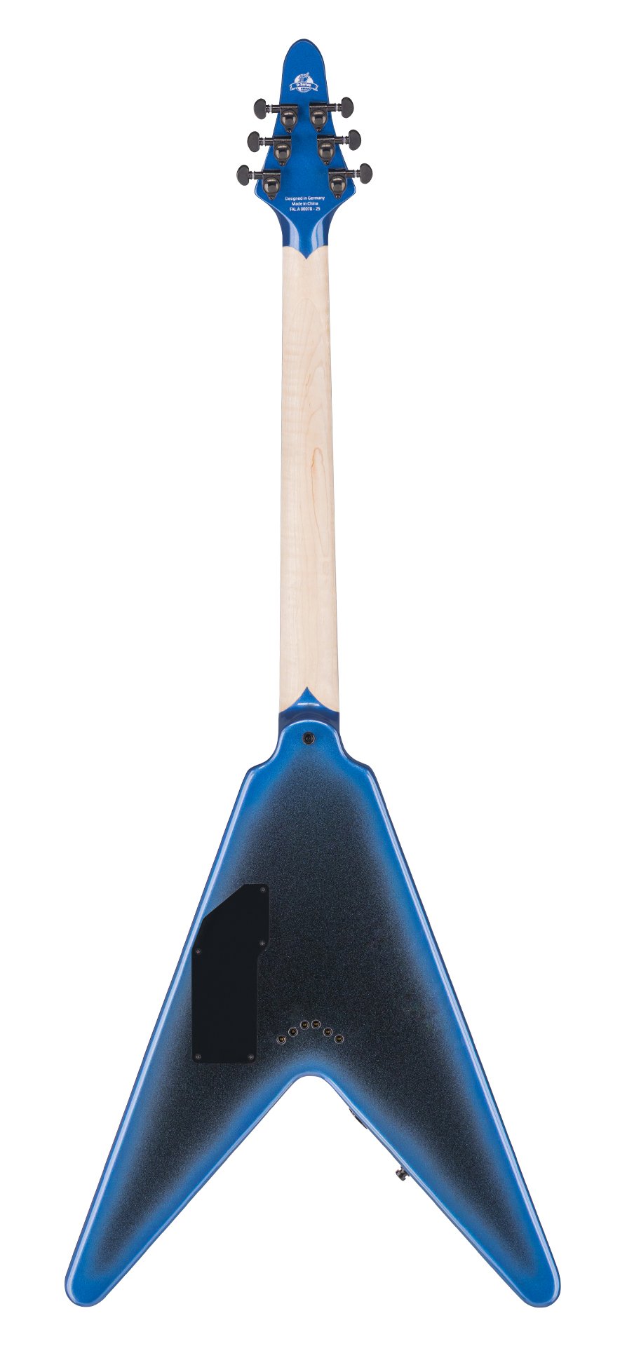 Artist Line Shark WH-1 - Solid Dark Night Metallic High Polish E-Gitarre